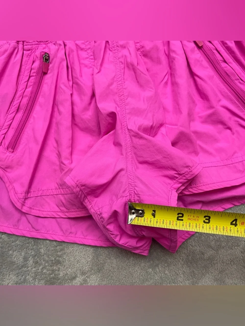 Free People FP Movement The Way Home Running Short Womens Small High Rise Pink